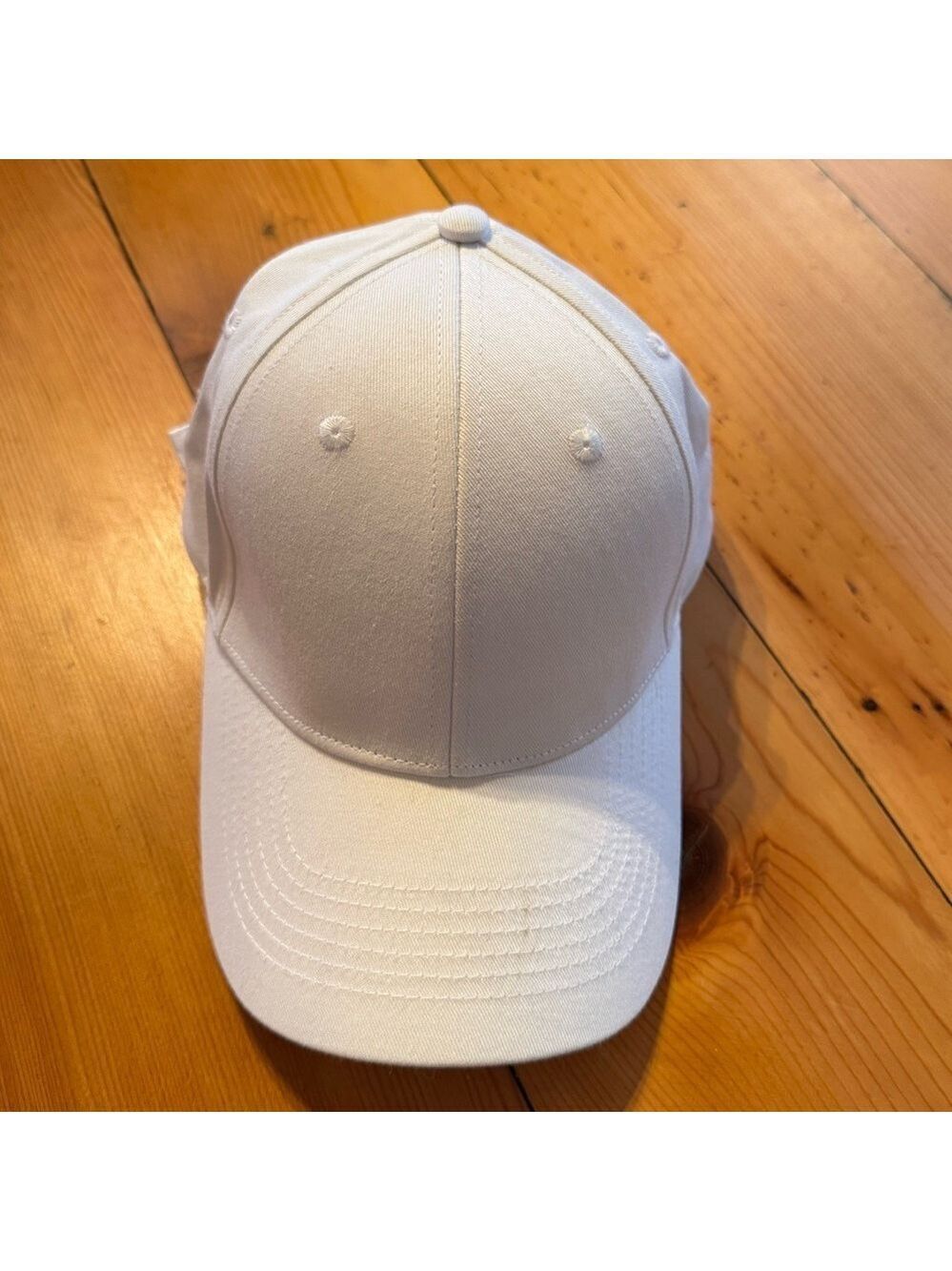 ASOS Design White Baseball Cap Hat